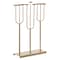 Vintiquewise Hanukkah Menorah, 9 Branch Tea Light Candle Holders, Gold QI004643.DG.L - alternate 1